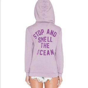 NEW Wildfox Stop And Smell The Ocean 🌊 Hoodie Medium